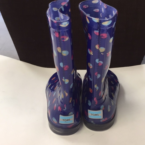 Brand New TOMS Rain Boot Size 1 - Picture 3 of 7
